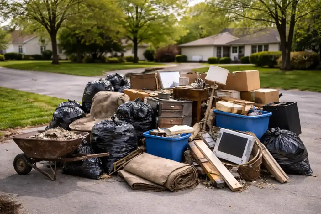 Household junk removal pickup in Tulsa, OK